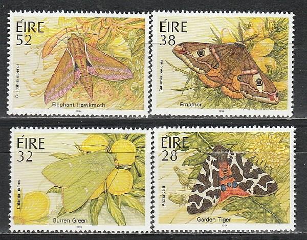 Бабочки, Ирландия 1994, 4 марки